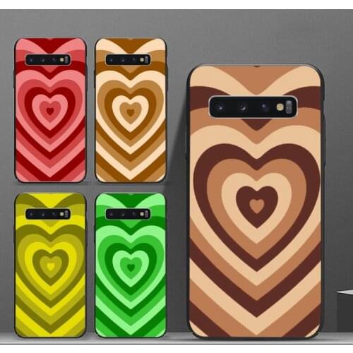 Latte Love Coffee Heart For Samsung A50 A51 A71 A20E A20S S10 S20 S21 S30 Plus ultra 5G M11 Soft silicone Shell Cover funda