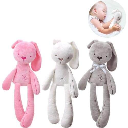 Long-Legged Bunny Dolls Baby Accompany Soothing Doll Cartoon Rabbit Plush Toy Sleeping Cute Cartoon Stuffed Plush Toy