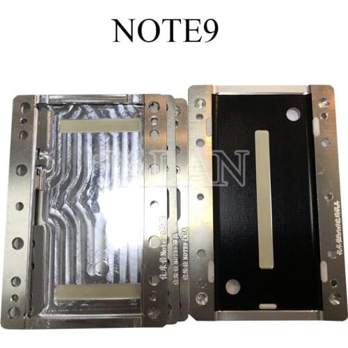 New YMJ laminating mold for Galaxy Note 9 unbent flex cable lcd glass oca laminating mould for Samsung Note 9 lcd screen repair