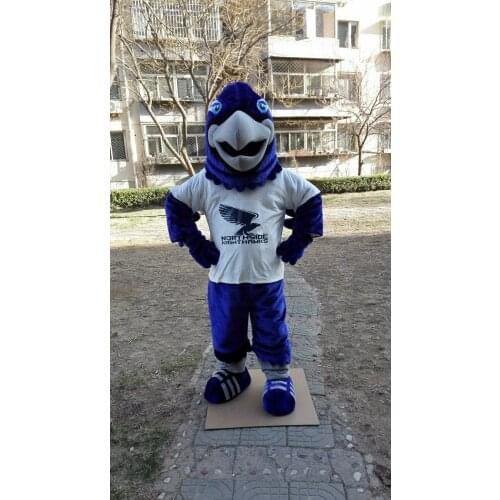 New Christmas Carnival Cosplay Costumes Halloween Birthday Party Blue Eagle Set Adult Use Advertising Parade Mascot