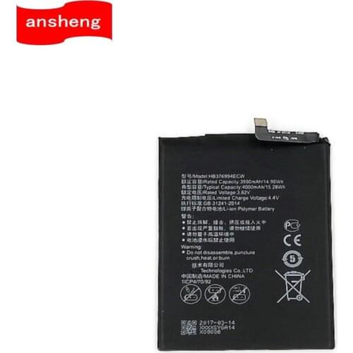 NEW Original High Quality 4000mAh HB376994ECW battery for Huawei Honor 8 pro / honor V9 DUK-AL20 DUK-TL30 Smartphone