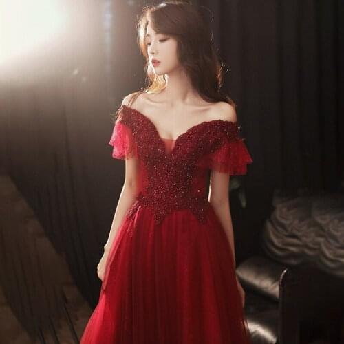 Sexy Applique Short Sleeve Strapless Bandage Chiffon A-Line Evening Dresses Long Plus Size De Fiesta De Noche Cheongsam