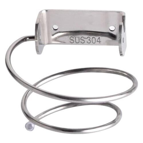 Spiral Wall Mounted Hair Dryer Storage Organizer Rack Holder Hanger Using in Bathroom Salon Stylist Tool Drier Hair dryer rack