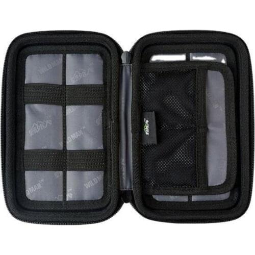 WILD MAN Outdoor Storage Bag Multifunctional EVA Zipper Hard Disk Bag Digital Electronics Storage Bag