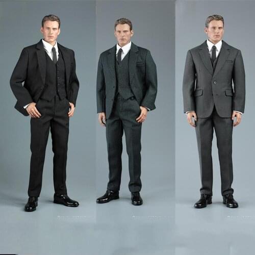 VORTOYS V1015 A/B/C 1/6 Sacle Muscle Man Suit Leather Shoes Suit Fit 12'' Strong Muscular Body
