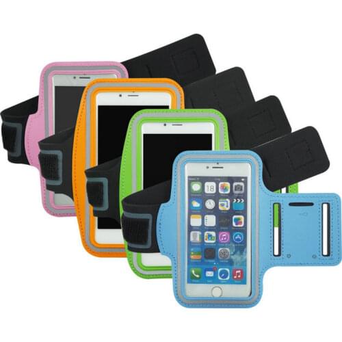 High Quality Mens Womens Sport Mobile Cell Phone Smartphone Running Universal Armband Bag Case For Iphone Phone Smartphones