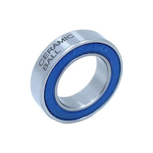 17287-2RS Bearing 17*28*7 mm ( 1 PC ) ABEC-3 17287 RS Bicycle Hub Front Rear Hubs Wheel 17 28 7 Ceramic Balls Bearings