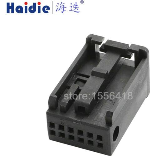 2sets 12pin electric plastic wiring harness female 1355524-3 housing connector with termianls 1-1355524-3