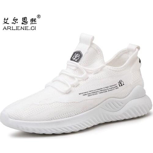 2020 Hot Sale Light Men Running Shoes Comfortable Sneakers Men Breathable Non-slip Wear-resistant Outdoor Walking Sport Shoes