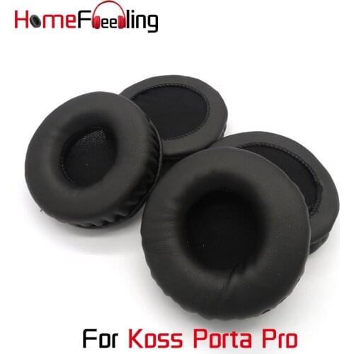 Homefeeling Ear Pads For Koss Porta Pro Earpads Round Universal Leahter Repalcement Parts Ear Cushions