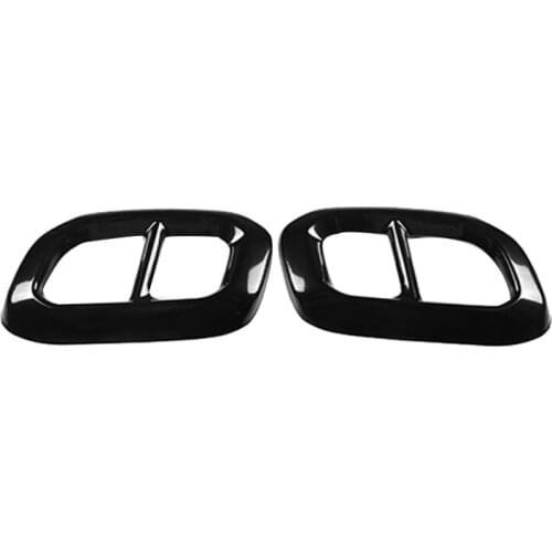 Car Stainless Steel Exhaust Pipe Muffler Tail Cover Trim for Mercedes Benz GLE350 GLE450 GLC GLS W167 X253 X167