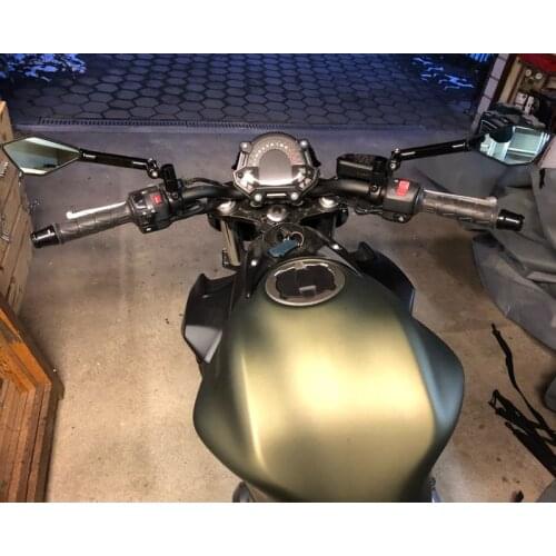 CNC Rearview Rear Side Mirrors For 2014 2015 2016 2017 2018 2019 Kawasaki Z900 Z650 Z400 Z300 Z250 Z125 Z 900 650 400 300 250