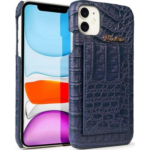 2020 Customized logo Luxury Top Quality PU Leather Cell Phone Case for iPhone 11pro max with stand function