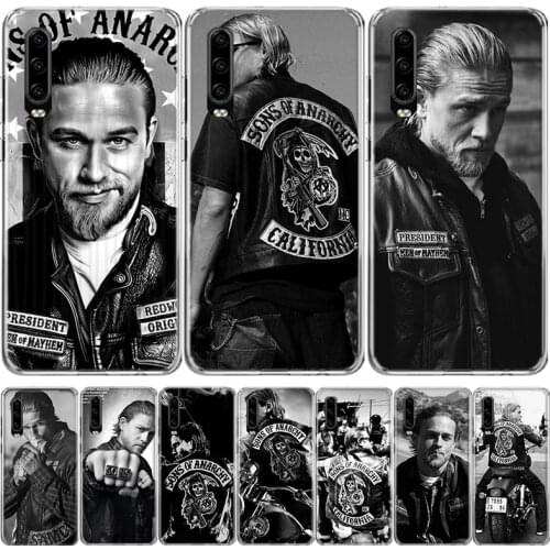 American TV Sons of Anarchy Phone Case For Huawei Mate 30 20 10 P40 P30 P20 P10 Pro Lite P Smart Z Plus 2019 2018 Cover Coque