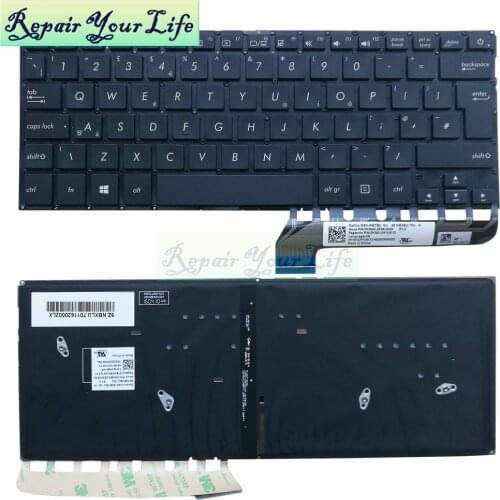 Repair You Life NSK-WB7BU 9Z.NBXBU.70U Laptop keyboard for Asus ZenBook UK layout backlit keyboard 0KNB0-2624UK00