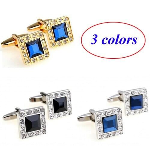 Fashion Stone Cufflink Cuff Link 1 Pair Big Promotion