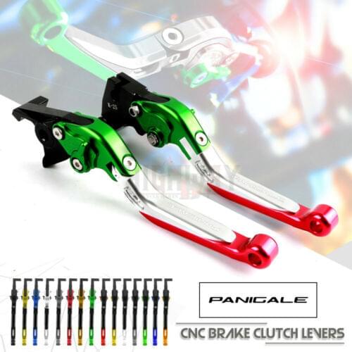 Motorcycle Adjustable Folding Extendable Brake Clutch Levers for DUCATI 848/EVO S4RS 749 999 1098 1198 1199 /899 Panigale