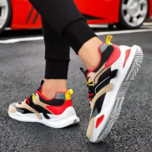 ZEEKSON Summer New Low-top Mens Shoes Indoor Trend Wild Color Comfortable Tooling Shoes School Casual Sports Mens Shoes