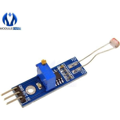 Photoresistance Detection Optical Photosensitive Light Sensor Board For Arduino LM393 DO Voltage Output PCB Module 3.3V 5V