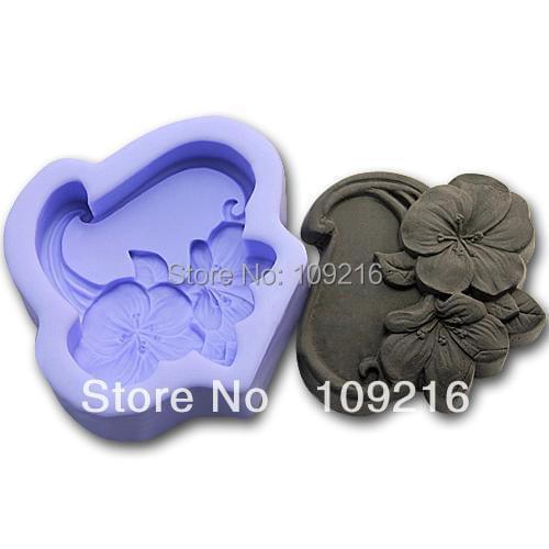Wholesale!!!1pcs Morning Glory (R0983) Silicone Handmade Soap Mold Crafts DIY Mold