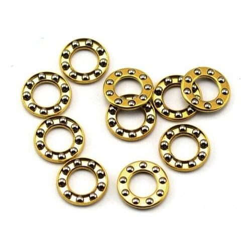 Stainless steel Caged Bearings - 1 Pair - with stainless steel Balls Make knives Parts & Accessories Folding knife KVT Bearing