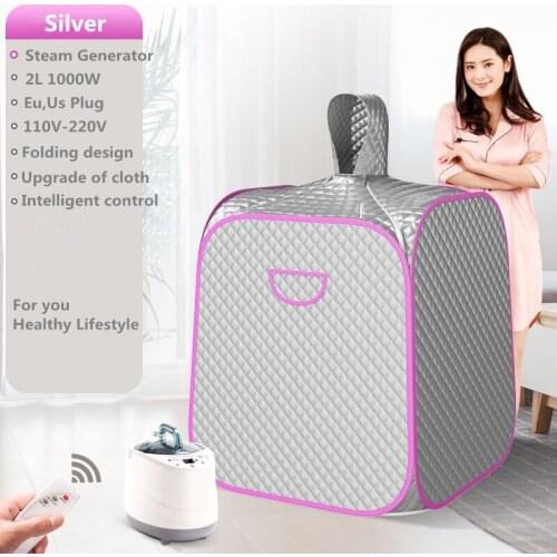 Portable Sauna Wet Sauna Controller Portable Sauna kits Lose Weight Detox Machine Pool Heater Mini Steam Generator Home SPA