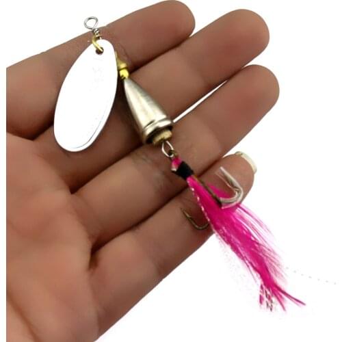 7CM 8.3G New Sequin Spoon Wobble Hook Fishing Lures Spinner Baits Fishing Baits Swimbait Fishing Tackle Accessories