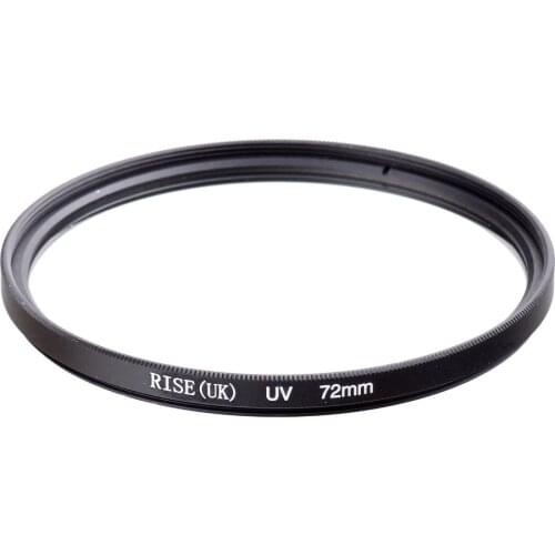 RISE(UK) 72mm UV Ultra-Violet Filter Lens protector Haze For Pentax Nikon Canon Sony