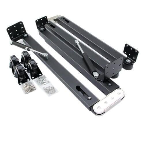 Folding Down Folding Table Hardware Invisible Multi-Function Push-Pull Telescopic Bar Table Hardware Accessories