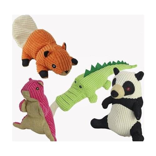 Dog Pet Toy Squirrel Bite Dog Interactive Toy Dog Cotton Linen Toy Dog Teeth Cleaning Molar Puppies Small Animal Toys