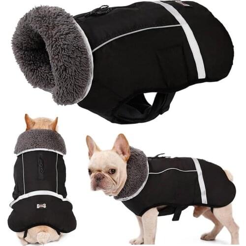 Dog Warm Clothes Waterproof Dog Coat Jacket Dachshund Jacket Vest Small Large Dogs Pet Clothing For Ropa Para Perros