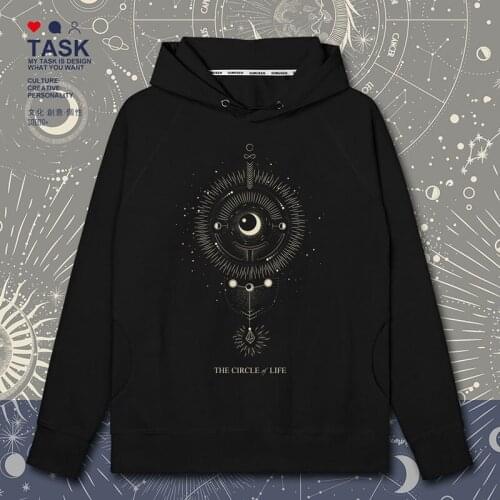 Universe Circle life Totem mens hoodies for men streetwear long sleeve fashion clothing sweatshirt jerseys men autumn clothes