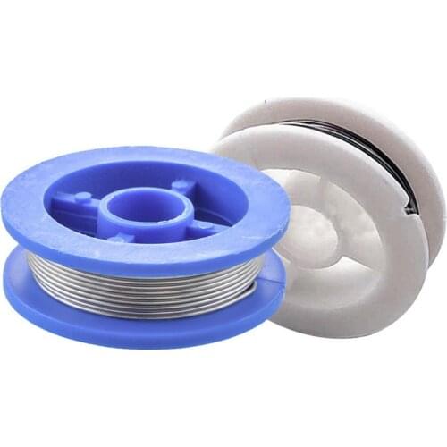 0.8mm Tin Wire Lead-free Tin Lead 2.0% 45FT Tin Rosin Solder Soldering Wire Roll for Electrical Soldering DIY Projects