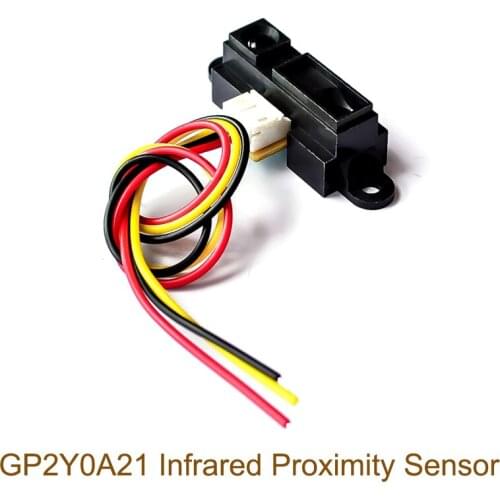 2Y0A21 GP2Y0A21YK0F infrared distance measuring sensor GP2D12 distance detection 10-80cm with line