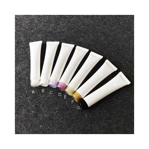 300pcs 20g 20ml plastic Soft Tube Empty Cosmetic Packaging Eyeshadow Eyeliner Eye Serum Cream Tubes Sample Medicine Containers