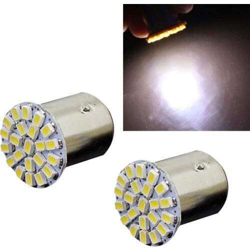 Car Signal Lamp 1157 BAY15D 22 SMD LED Auto Turn Brake Stop Tail Parking Light Double Contact Bulb