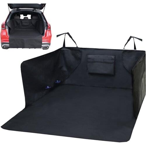 Car Pet Back Seat Cover Trunk Mat Waterproof Tarpaulin Oxford Cloth Dog Cat Pet Carriers Auto Rear Pad Auto Protection Blanket