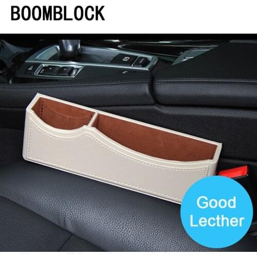 BOOMBLOCK Car Phone Holder Seat Gap Box Armrest Organizer Auto For BMW e90 e60 e39 e46 f10 F30 VW Golf 7 Passat b6 Peugeot 206