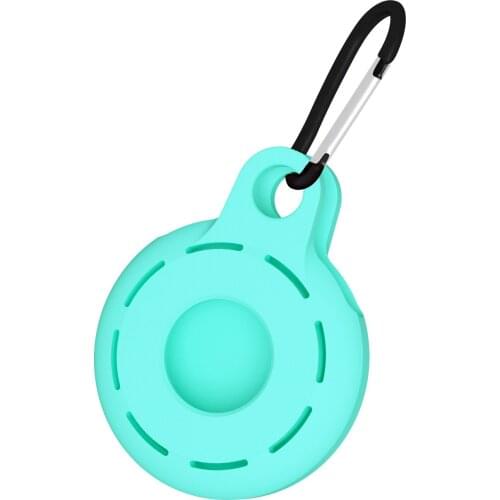 Hollow out Case For AirTag Soft Silicone TPU Skin Protective Cover For 2021 AirTags Keychain Anti-Lost Anti-Scratch