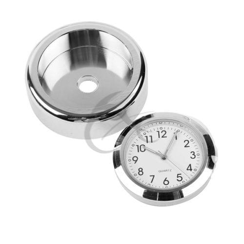 Motorcycle Windshield Windscreen Clock For Harley Honda Yamaha Kawasaki Suzuki
