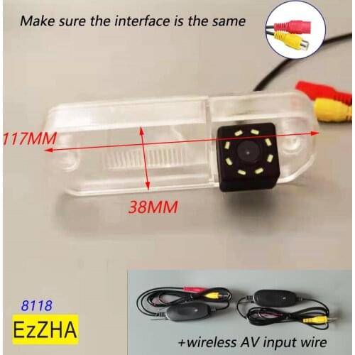 For Hyundai Grandeur XG Moinca EF Sonata Viv Prima Car Waterproof Night Vision reverse Rear View Reversing Backup Camera 4 Led