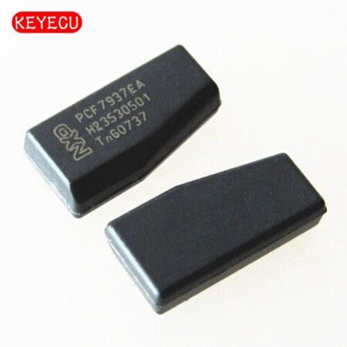 KEYECU 10PCS Car Key Chips, PCF7937EA (ID46) Transponder Chip