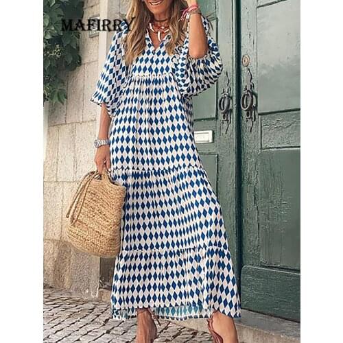 Широкие летние платья MAFIRRY China At AliExpress