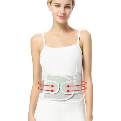 Mens Waist Support Belts Brace Back Lumbar Support Corset Belt Woman Waist Trimmer Belt Posture Corrector Slimming Corset