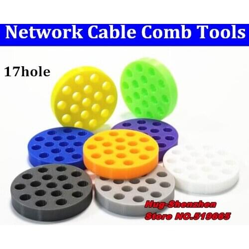 NEW 17 wire 5 category/6 category Network module network cable lines comb machine Wire Arrangement tidy tools for computer room