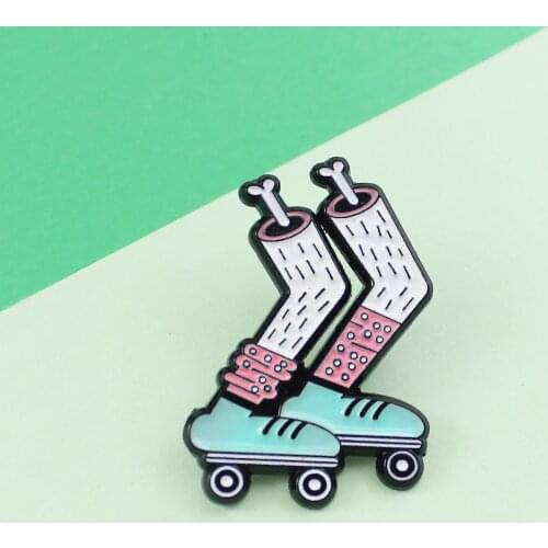 Cartoon Stockings Skateboard Shoes Originality Pins Shirt Backpack Creativity Jewelry Gifts For Kids Friends Birthday