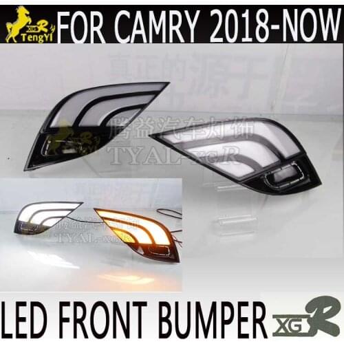 Front bumper lamp front fog light LED DRL daytime lamp for CAMRY 2019 2020 ACCESSORY