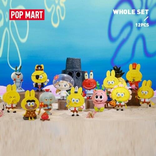 POP MART Whole Box New LABUBU The Monsters Series Collection Doll Cute Action Kawaii animal toy figures free shipping