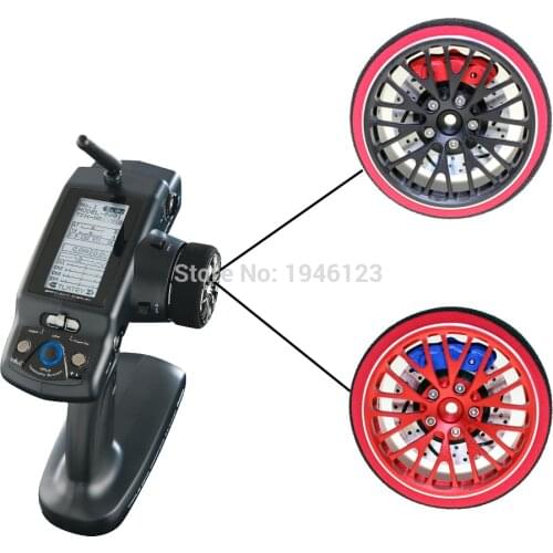 Remote Controler Aluminum Alloy Hand Wheel FUTABA 4PV 4PLS 4PXR 7PX RC Car Parts Accessories