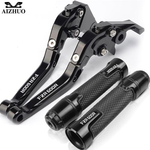 Motorcycle Grips Handle Grips Brake Clutch Levers For YAMAHA FZR 600R FZR600 FZR 600 R FZR600R 1989-1991 1990